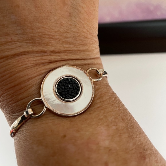 NEW Sterling Silver Bracelet with Two Options - Picture 1 of 8